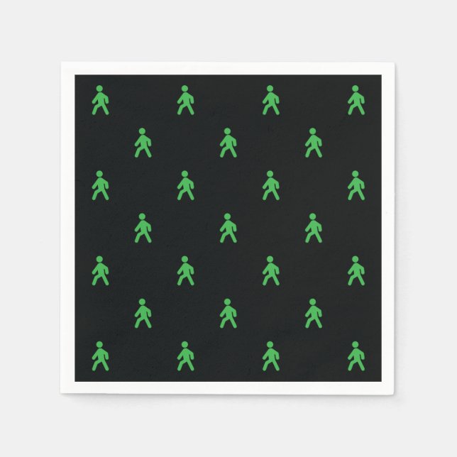 Servilleta De Papel Rayos de tráfico (Anverso)