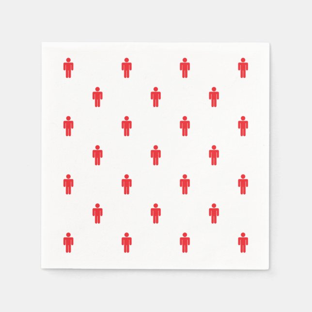 Servilleta De Papel Rayos de tráfico (Anverso)