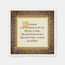 Recepción de bodas de manuscritos con iluminación 