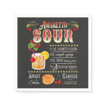 Receta Amaretto Sour