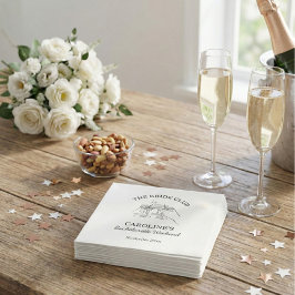 Servilleta De Papel Recuerdo de fin de semana de despedida de soltera 