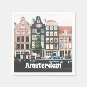 Servilleta De Papel Recuerdo de viaje de Ámsterdam