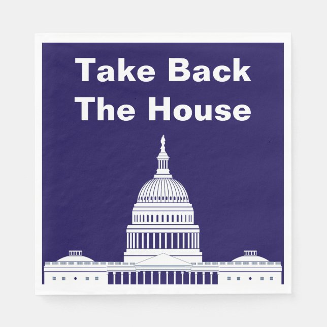 Servilleta De Papel Recuperar la Cámara de Representantes (Anverso)