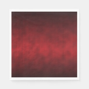Servilleta De Papel Red Artsy Gothic Ombre