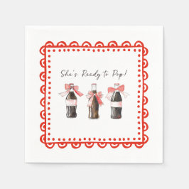 Servilleta De Papel Red Baby Soda Ready to POP 