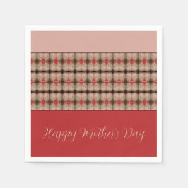 Servilleta De Papel Red de granos y rosa rosado rosado
