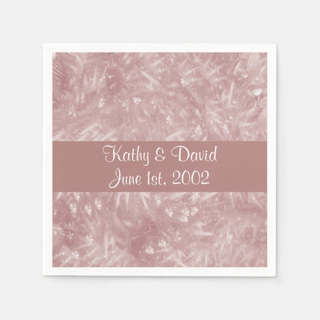 Servilleta De Papel Red Elegant (Boda) (Anverso)