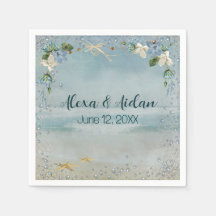 Red Náutica boda con burbujas