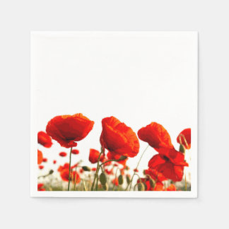 Servilleta De Papel Red Poppies