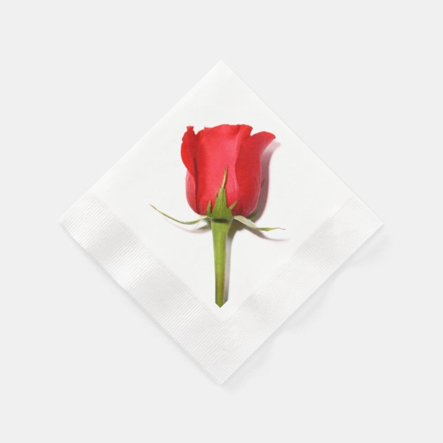 Servilleta De Papel Red Rose Napkins (Borde)