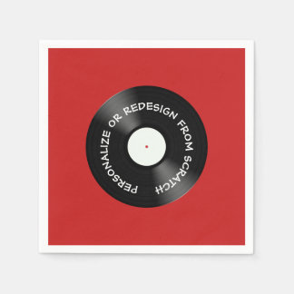 Servilleta De Papel Rediseñar desde Scratch o Personalizar -