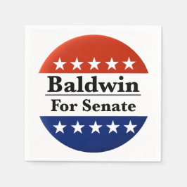 Servilleta De Papel Reelegir a Tammy Baldwin al Senado de Estados Unid