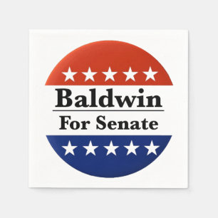Servilleta De Papel Reelegir a Tammy Baldwin al Senado de Estados Unid