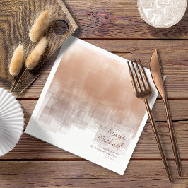 Servilleta De Papel Reflexiones de acuarela Gracias Clay ID774