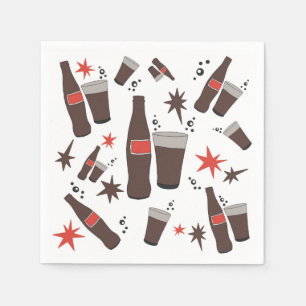 Servilleta De Papel Refresca este verano con un trago.
