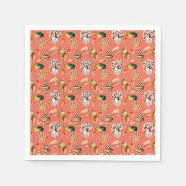 SERVILLETA DE PAPEL REFUGIOS MARÍTIMOS (Anverso)