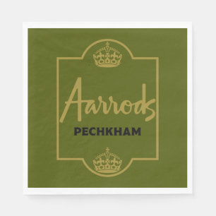 Servilleta De Papel Regalo clásico británico de Novedad