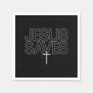 Servilleta De Papel Regalo cristiano versículo de la Biblia de Jesús F