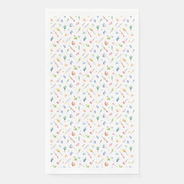 Servilleta De Papel Regalo de cumpleaños | Amo La Pesca (Anverso)