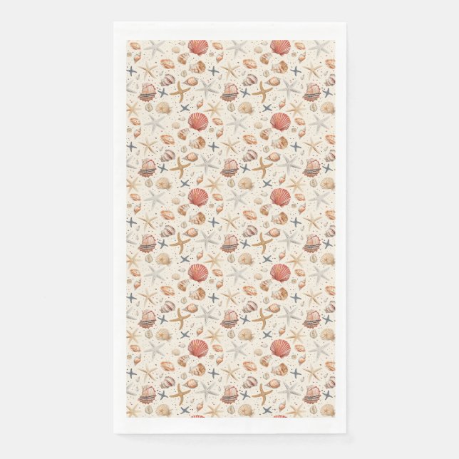 Servilleta De Papel Regalo de Cumpleaños | El Mar Es Emoción Encarnada (Anverso)