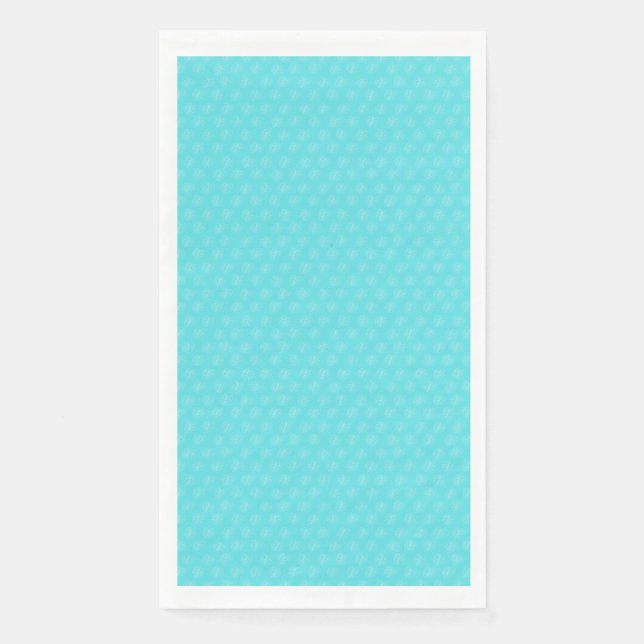 Servilleta De Papel Regalo de Cumpleaños | Paz, Amor y Cocos (Anverso)
