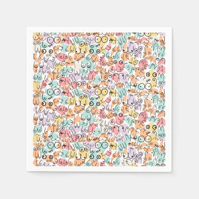 Servilleta De Papel regalo de diversión para mujeres (Anverso)