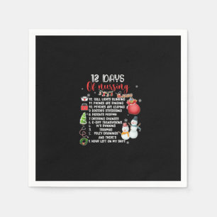 Servilleta De Papel Regalo De Enfermeras 12 Días De Enfermería