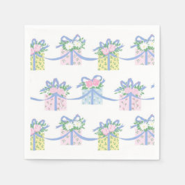 Servilleta De Papel Regalo de fiesta de cumpleaños - servilletas de pa