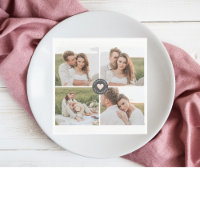 Regalo de fotografía familiar personalizada de Col