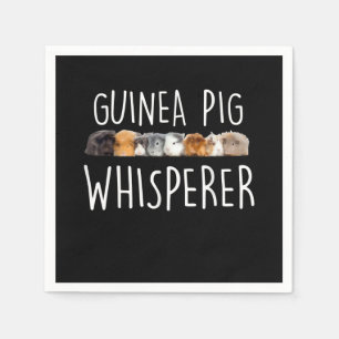 Servilleta De Papel Regalo de ganadería de cerdo guineano
