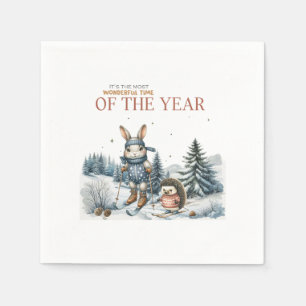 Servilleta De Papel Regalo De Navidad Momento Maravilloso Del Año