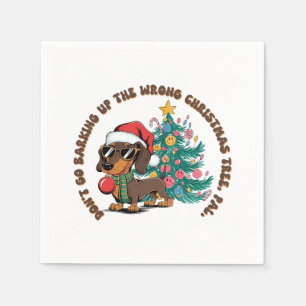 Servilleta De Papel Regalo de Navidad No Ir Barreras