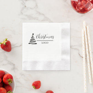 Servilleta De Papel Regalo de Navidad Personalizado Camiseta Moderna P
