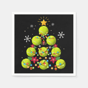 Servilleta De Papel regalos de árboles de navidad de tenis