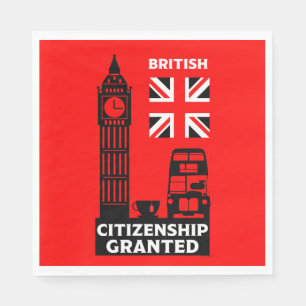 Servilleta De Papel Regalos de ciudadanía británica