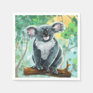 Servilleta De Papel Regalos y accesorios para osos Koala
