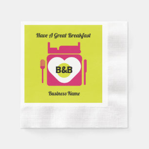 Servilleta De Papel Regalos Y Promociones De Alojamiento Y Desayuno