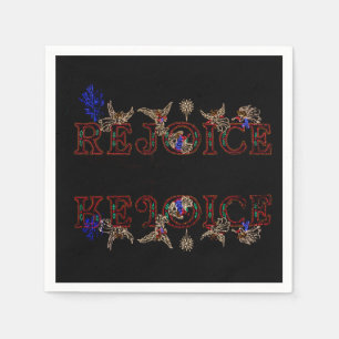 Servilleta De Papel Regocijarse