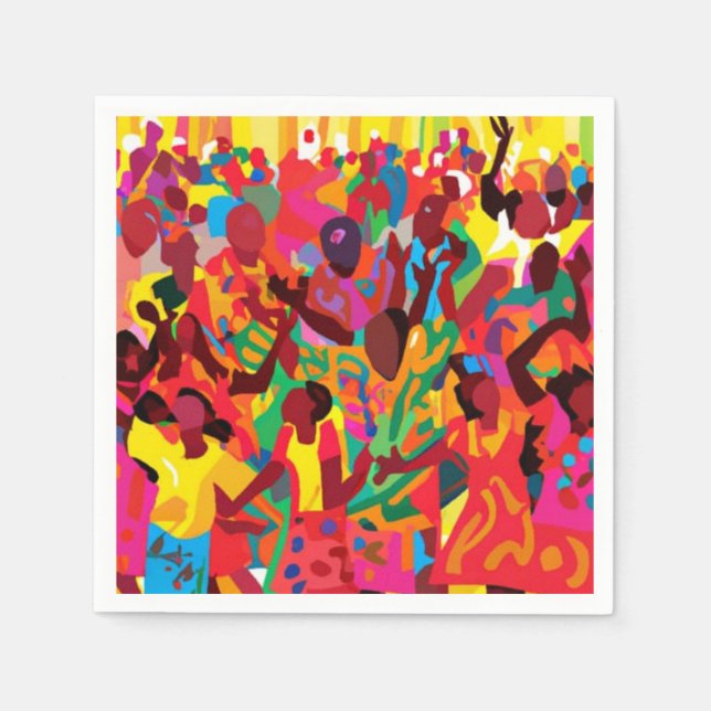 Servilleta De Papel Regocijarse Y Sentir El Espíritu Santo (Anverso)