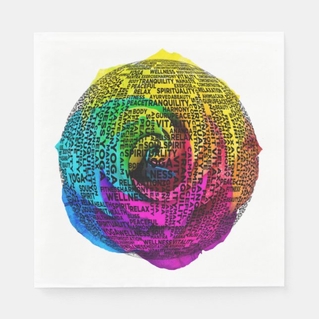 Servilleta De Papel Reiki/Chakra (Anverso)