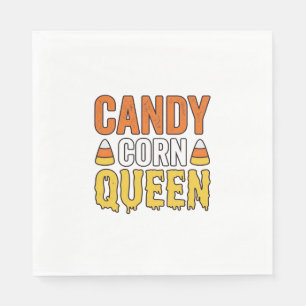 Servilleta De Papel Reina de Caramelo de Maíz Diseño de Camiseta Vinta
