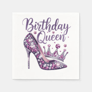 Servilleta De Papel Reina de Cumpleaños