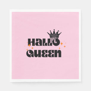 Servilleta De Papel Reina de Halloween, Halloqueen, arte de Halloween