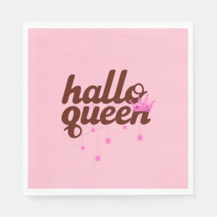 Servilleta De Papel Reina de Halloween, Halloqueen, arte de Halloween 