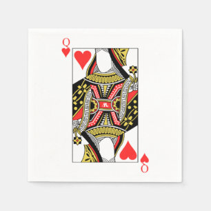 Servilleta De Papel Reina de los corazones - Añade tu imagen