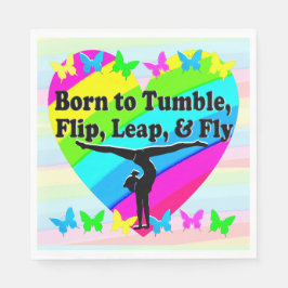 SERVILLETA DE PAPEL REINA GIMNASTICA DE VUELO ALTO