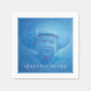 Servilleta De Papel Reina Isabel II 1926-2022
