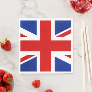 Servilleta De Papel Reino Unido Bandera británica Reino Unido