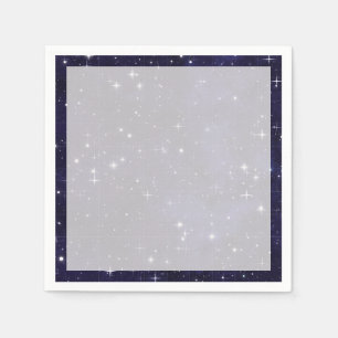 Servilleta De Papel Rejilla estrellada del cielo nocturno