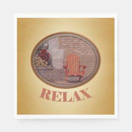 Servilleta De Papel Relájate - Napkin de papel